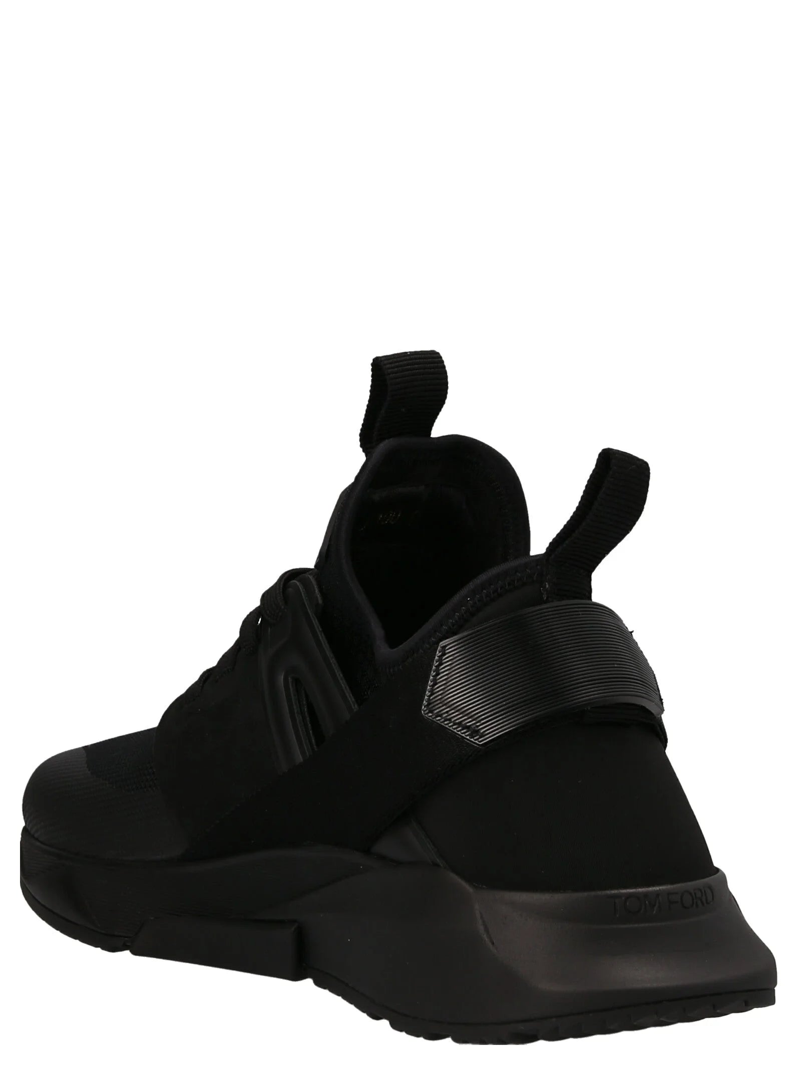 Tom Ford Black Polyethylene Athletic Sneakers - EU 40 | US 7