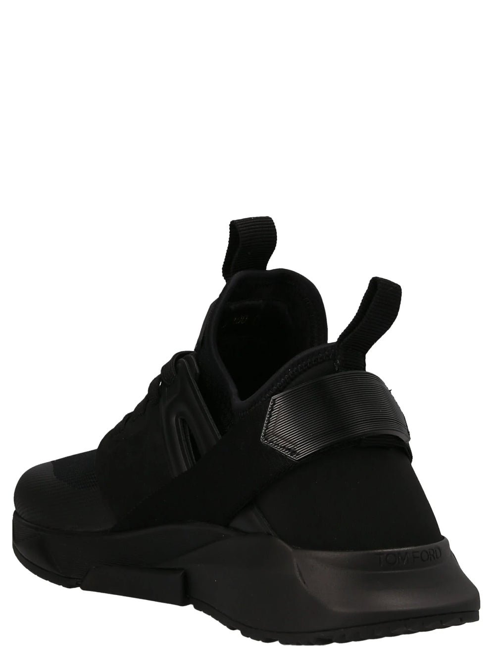 Tom Ford Black Polyethylene Athletic Sneakers - EU 40 | US 7