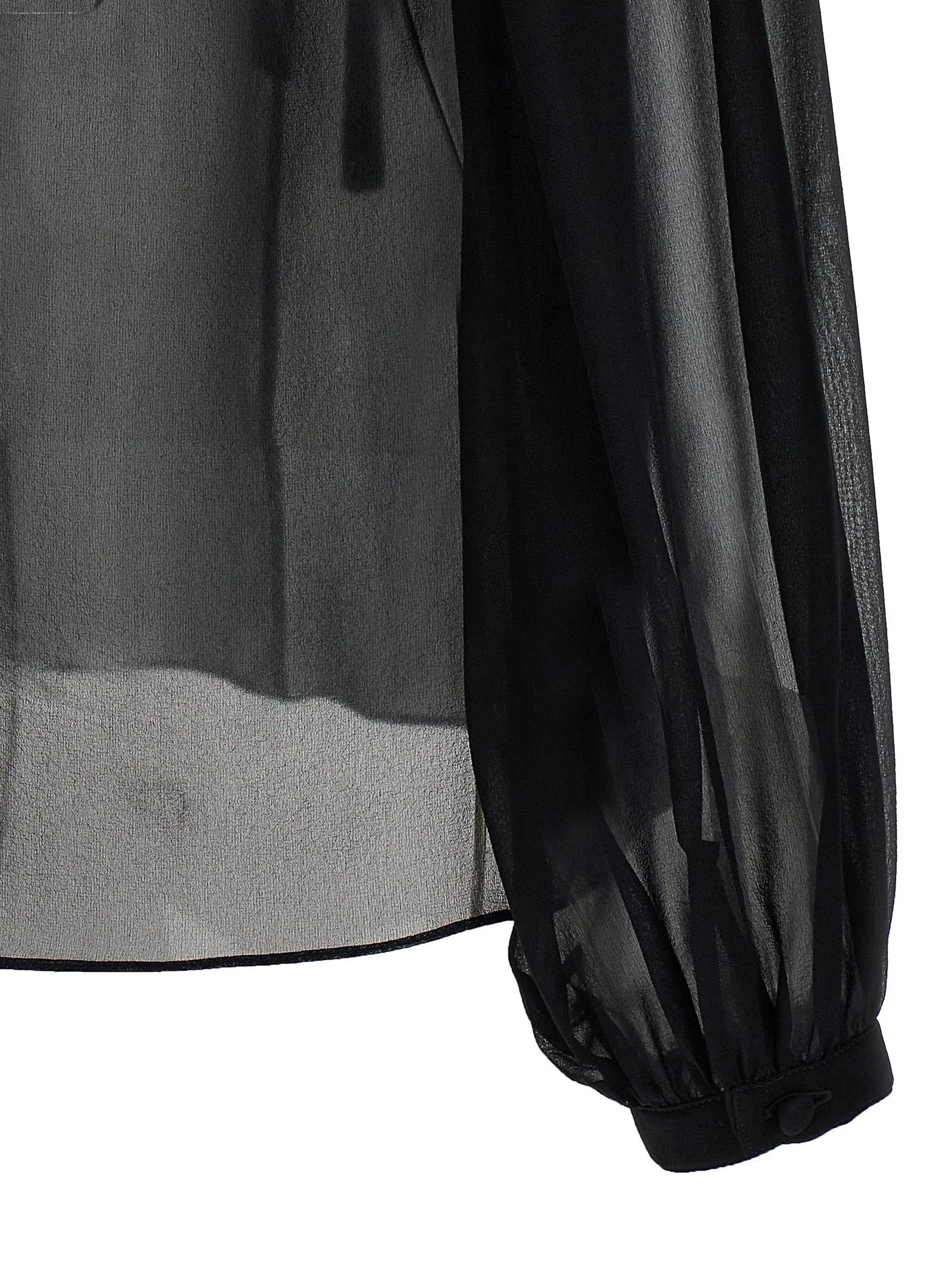 Tom Ford Black Silk Blouse - IT36 | S