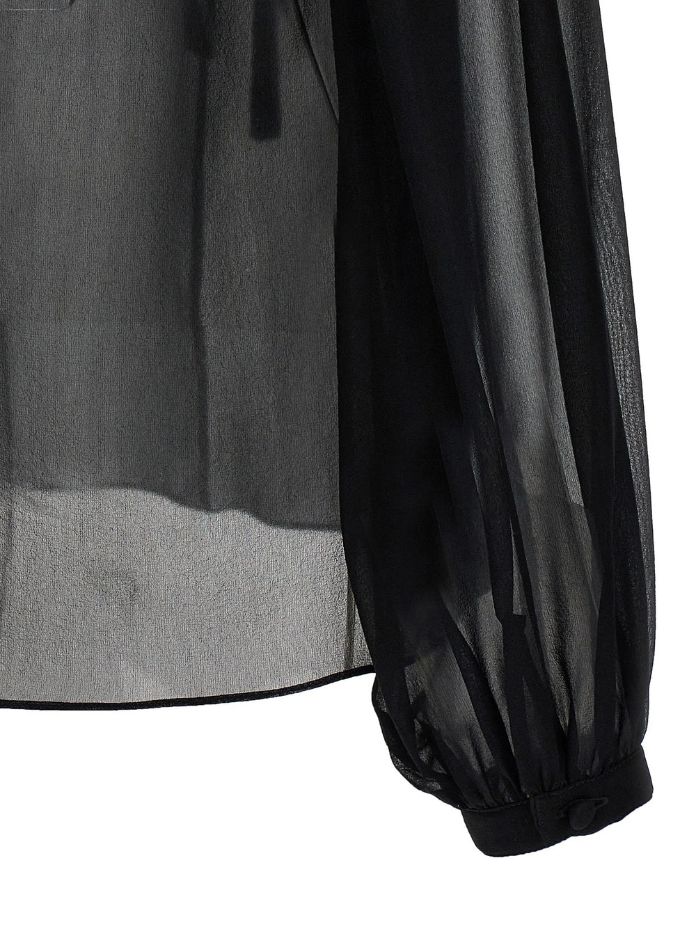 Tom Ford Black Silk Blouse - IT36 | S