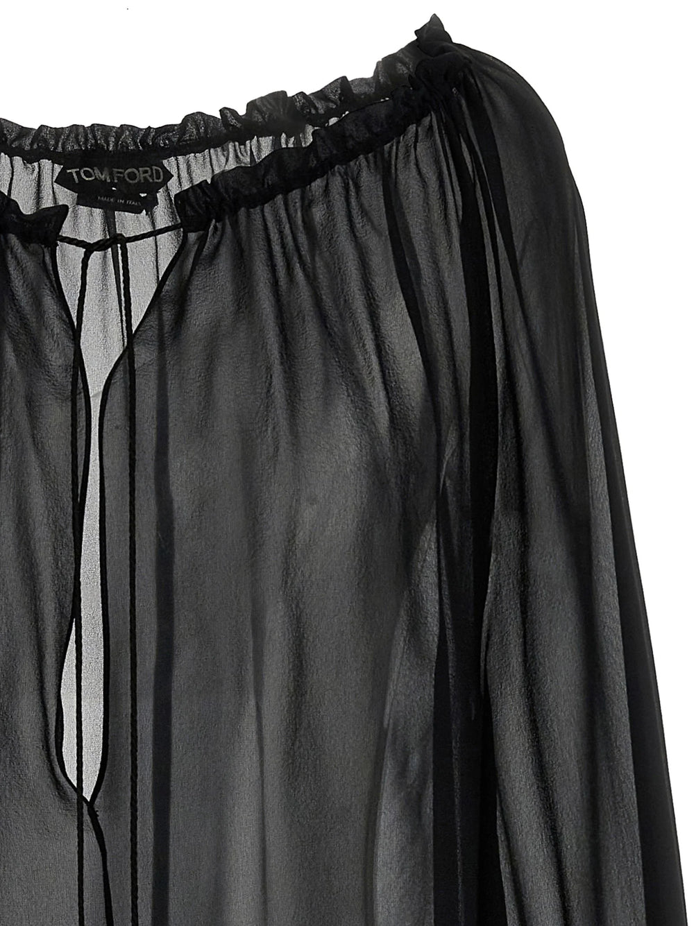Tom Ford Black Silk Blouse - IT36 | S