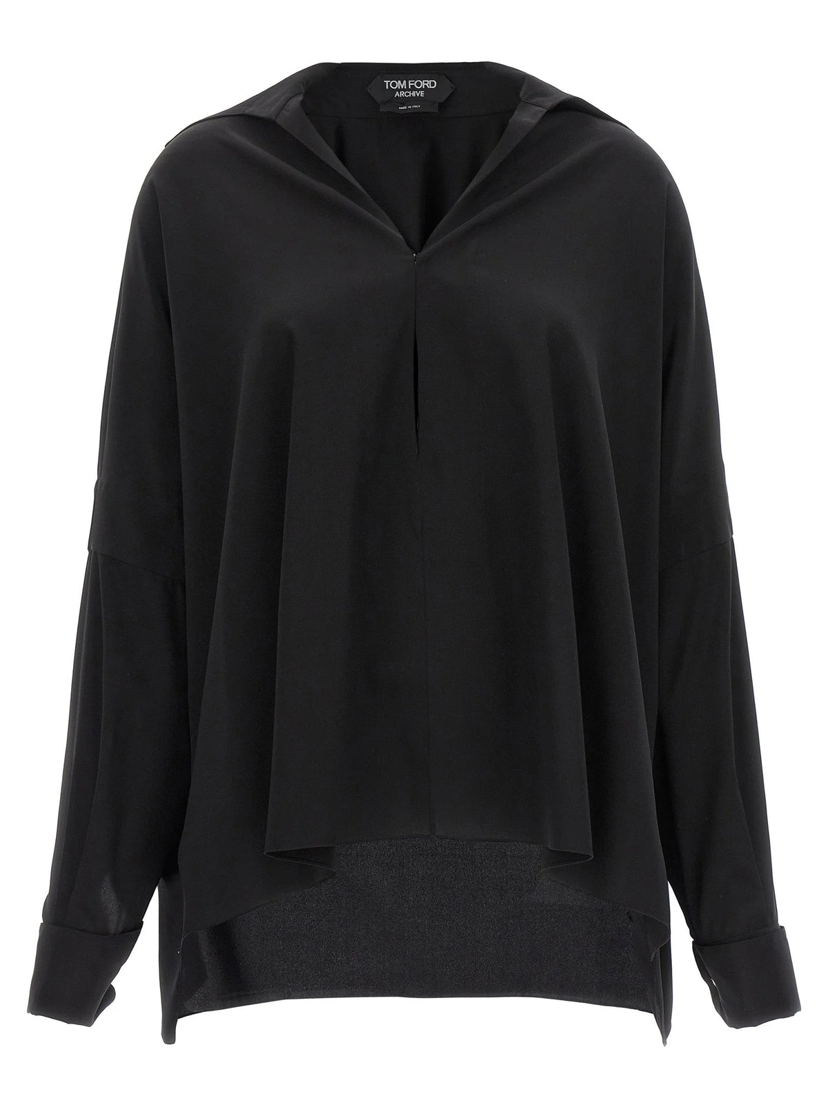Tom Ford Black Silk Blouse - IT36 | S