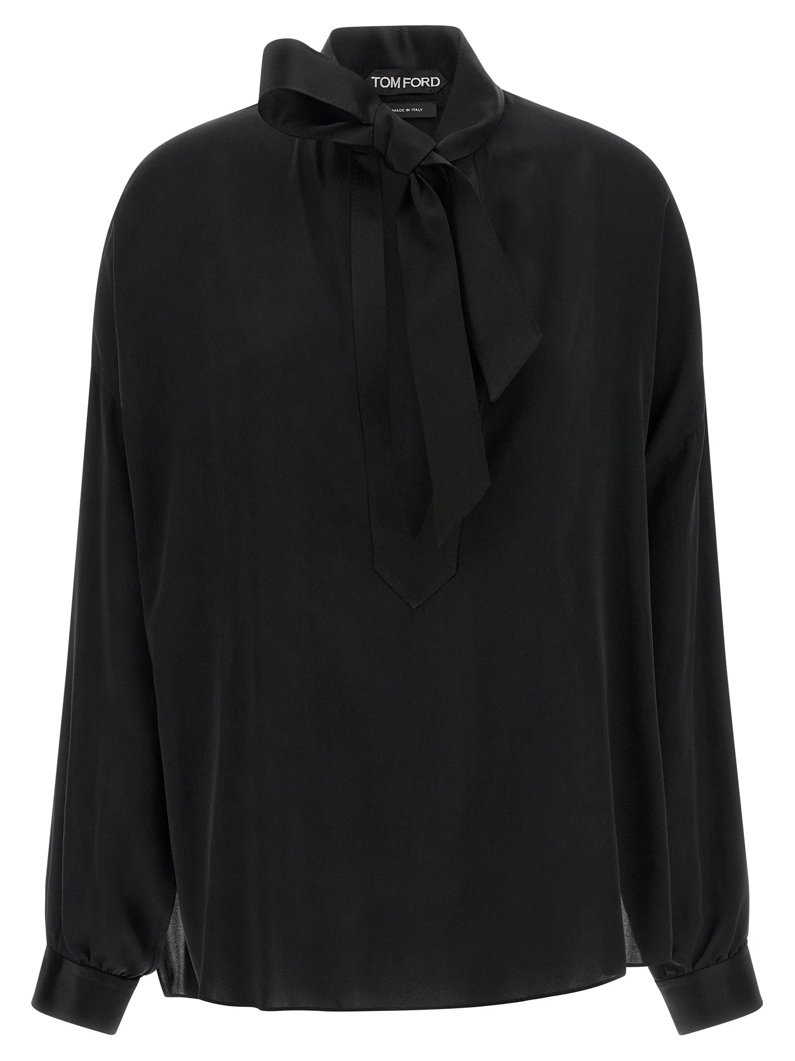 Tom Ford Black Silk Blouse - IT38