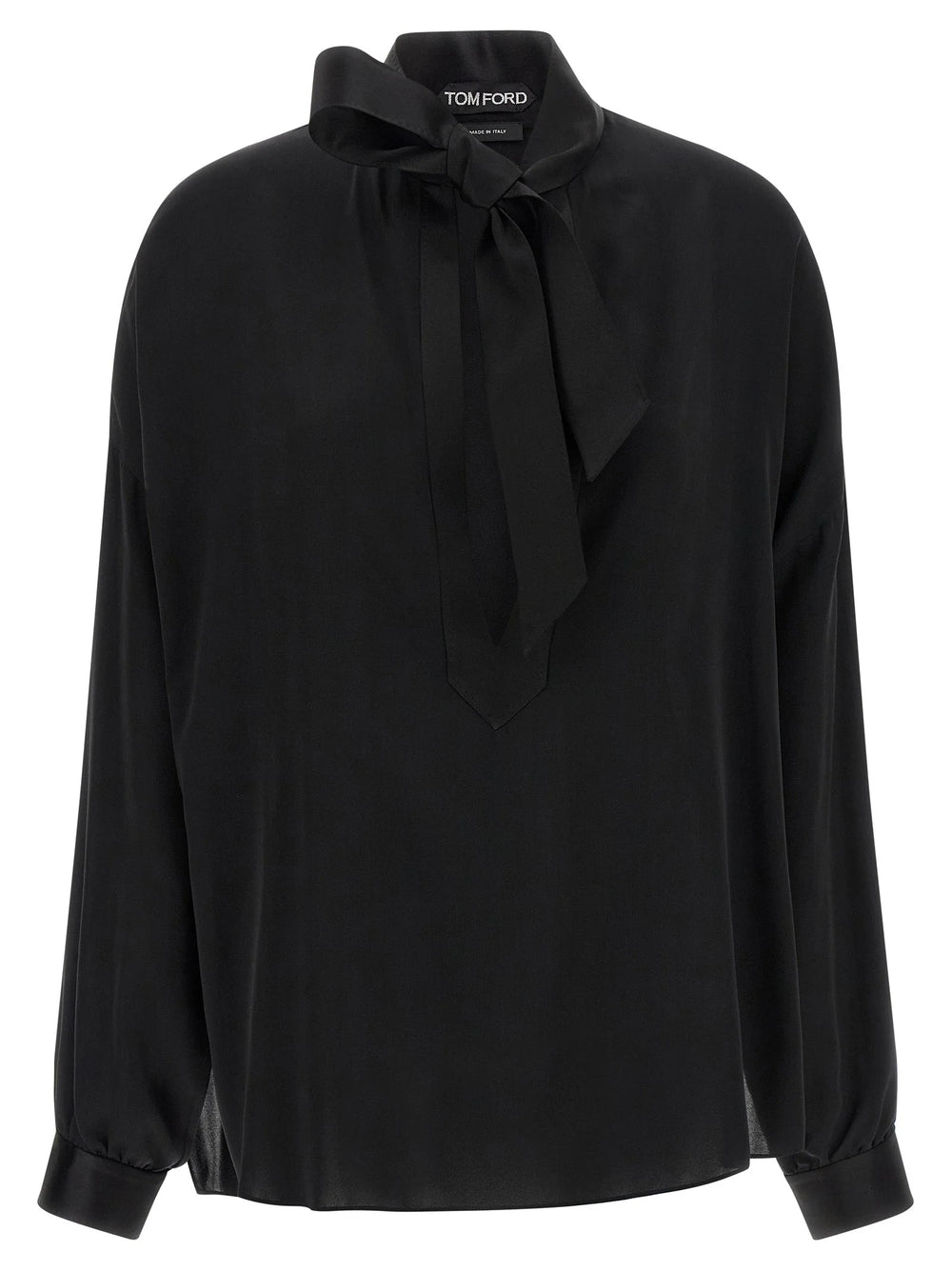 Tom Ford Black Silk Blouse - IT38