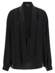 Tom Ford Black Silk Blouse - IT38