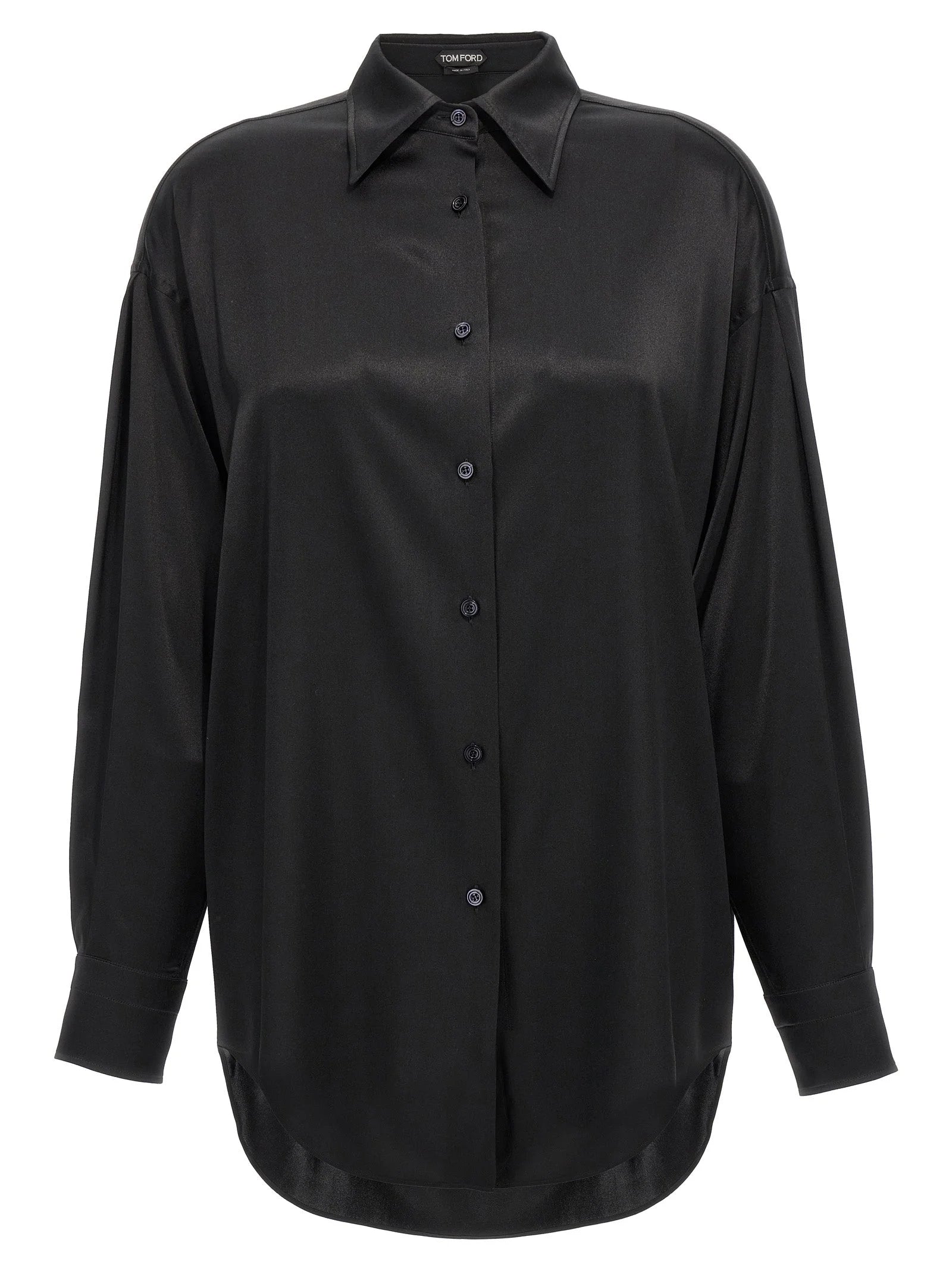 Tom Ford Black Silk Blouse - IT44