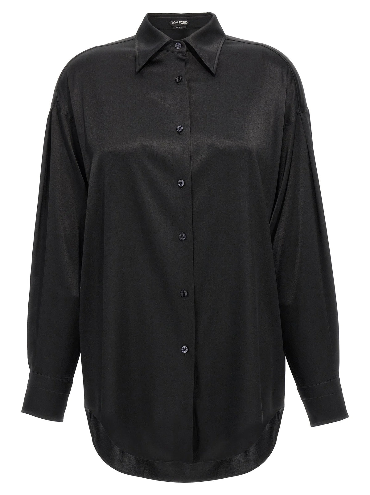 Tom Ford Black Silk Blouse - IT44