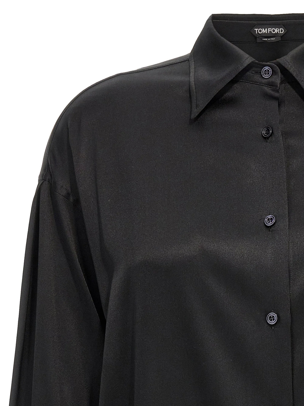 Tom Ford Black Silk Blouse - IT44