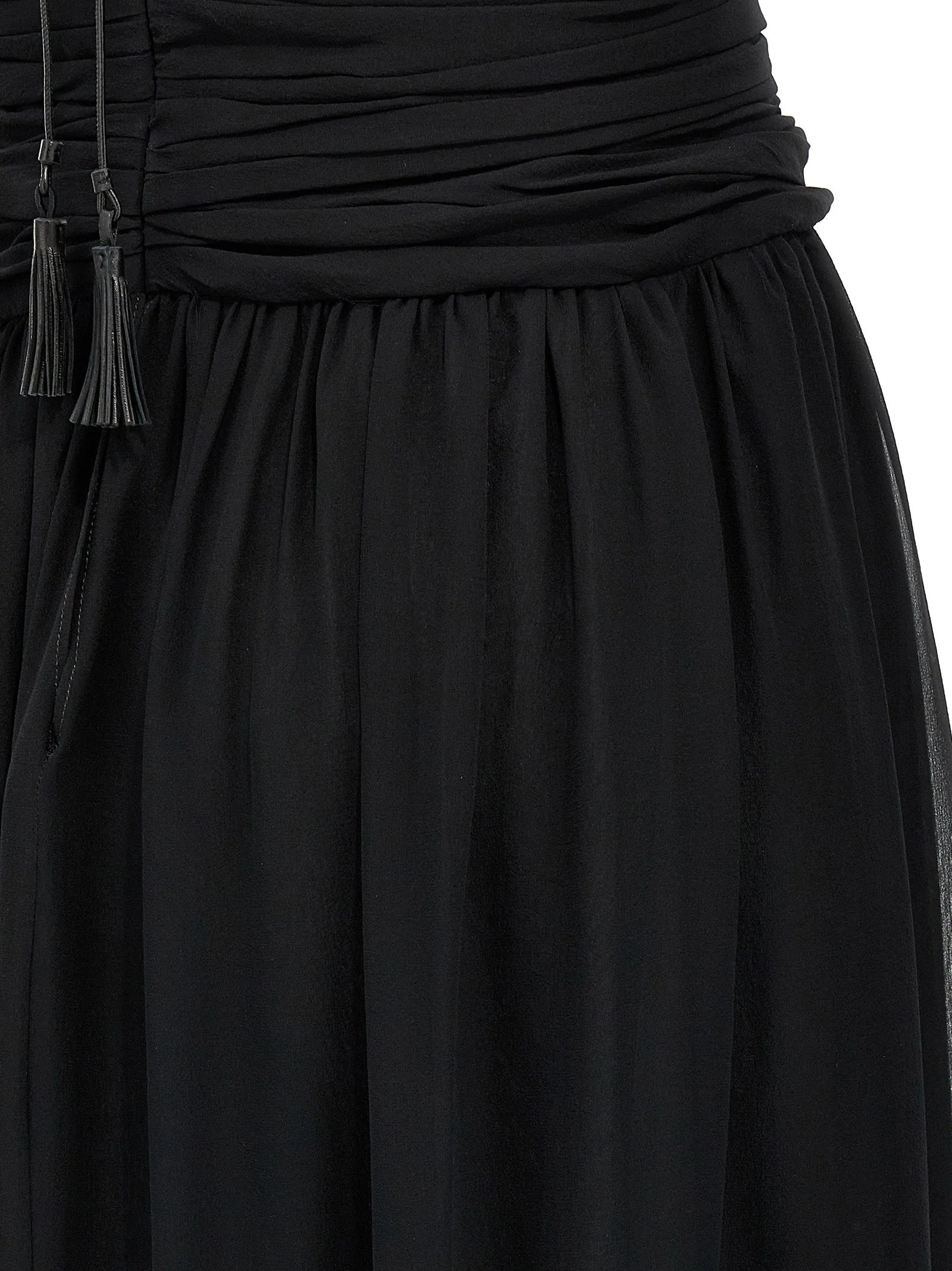 Tom Ford Black Silk Long Dress - IT40