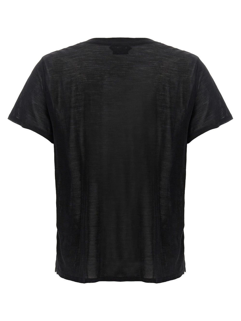 Tom Ford Schwarzes Seiden-T-Shirt - IT46