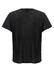 Tom Ford Schwarzes Seiden-T-Shirt - IT46