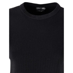 Tom Ford Black Silk T-Shirt - T-Shirts