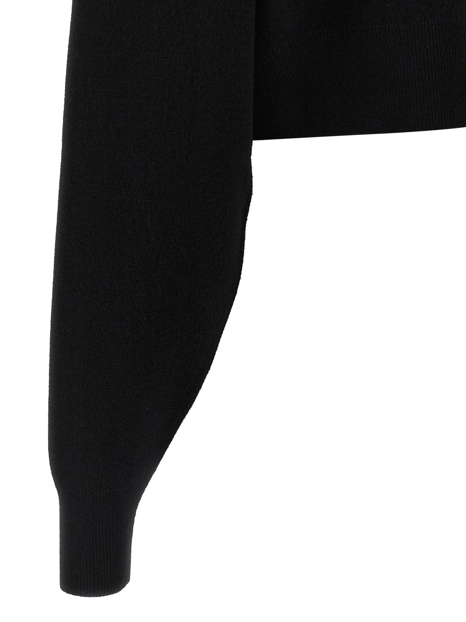 Tom Ford Black Virgin Wool Cardigan