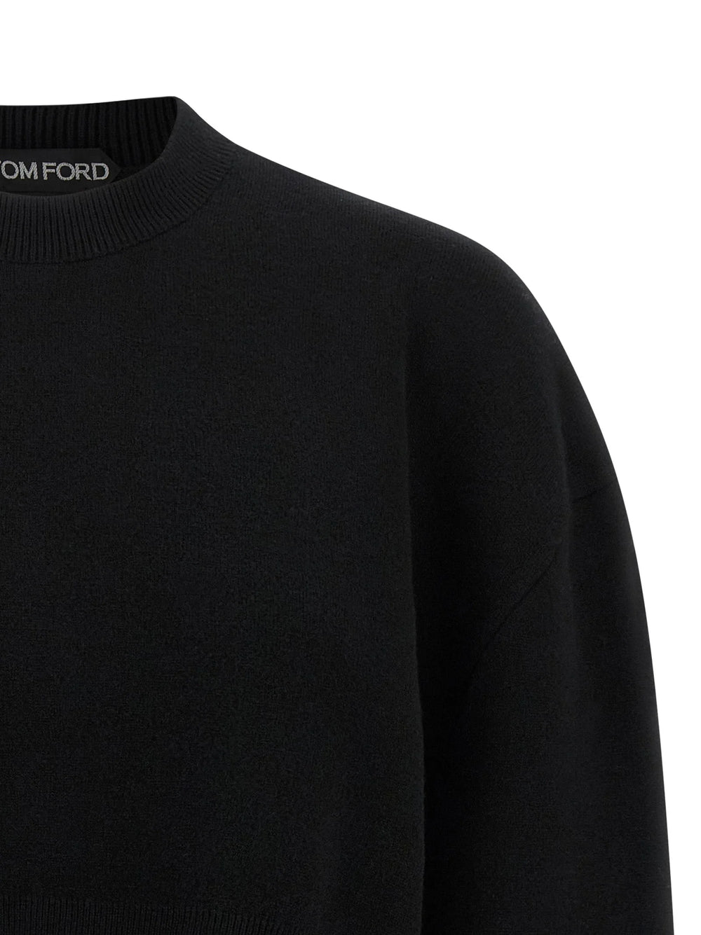 Tom Ford Black Virgin Wool Cardigan