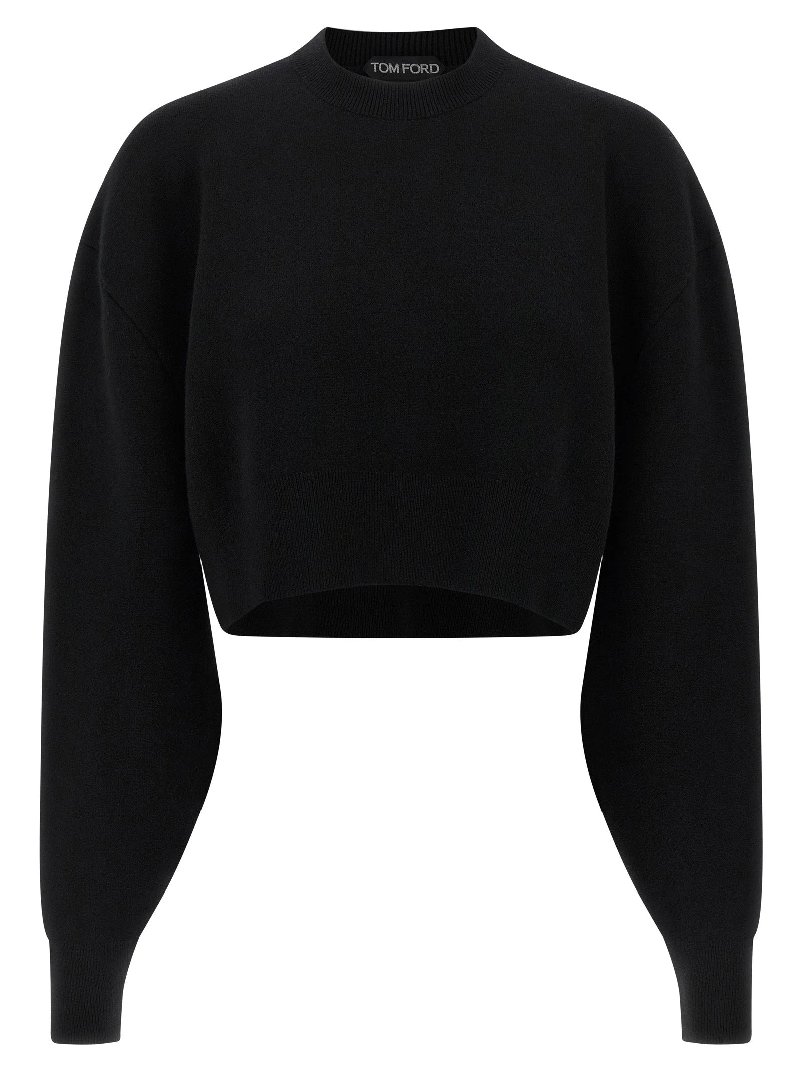 Tom Ford Black Virgin Wool Cardigan