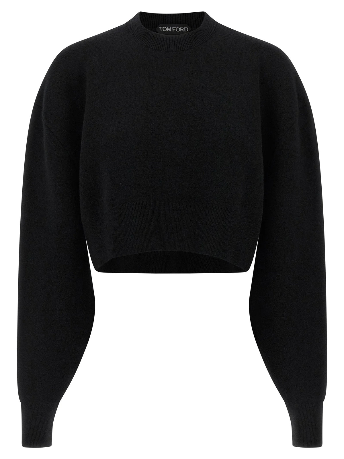 Tom Ford Black Virgin Wool Cardigan