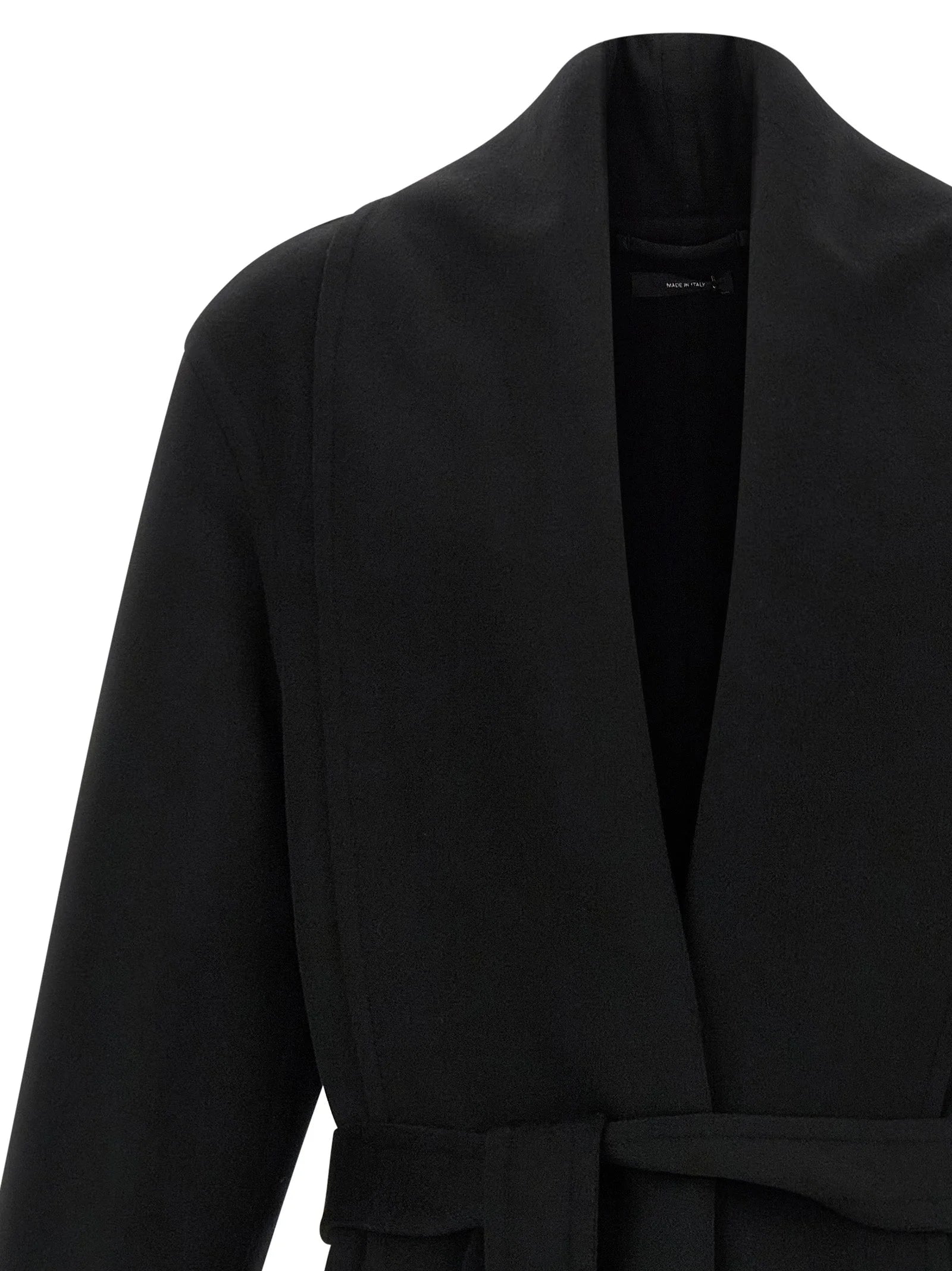 Tom Ford Black Virgin Wool Coat - 48 | M