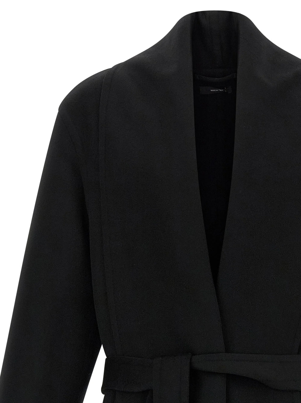 Tom Ford Black Virgin Wool Coat - 48 | M