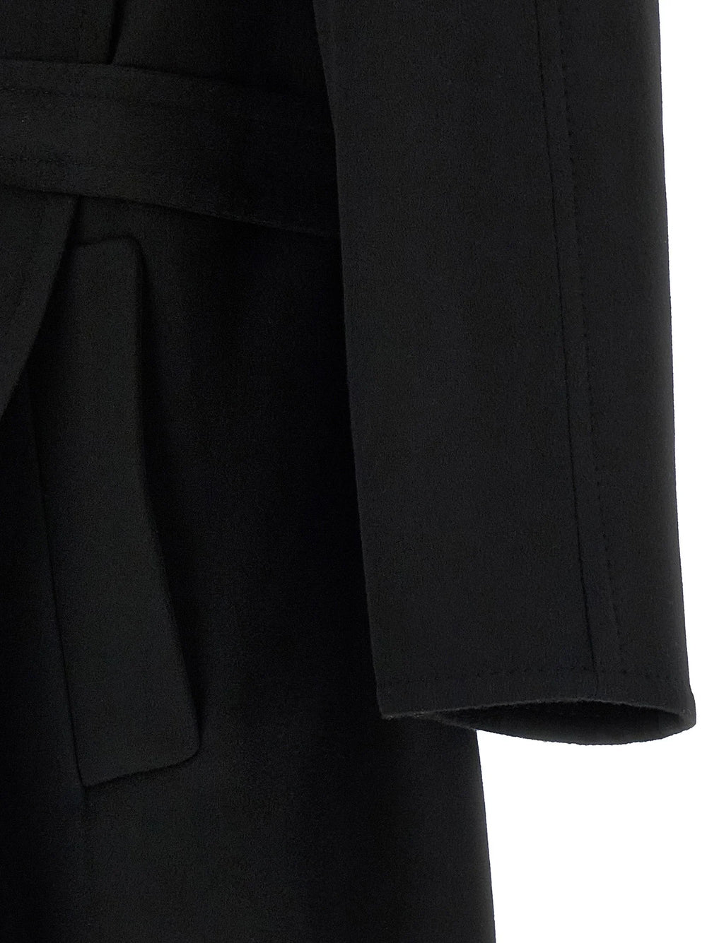 Tom Ford Black Virgin Wool Coat - 48 | M