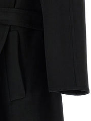 Tom Ford Black Virgin Wool Coat - 48 | M