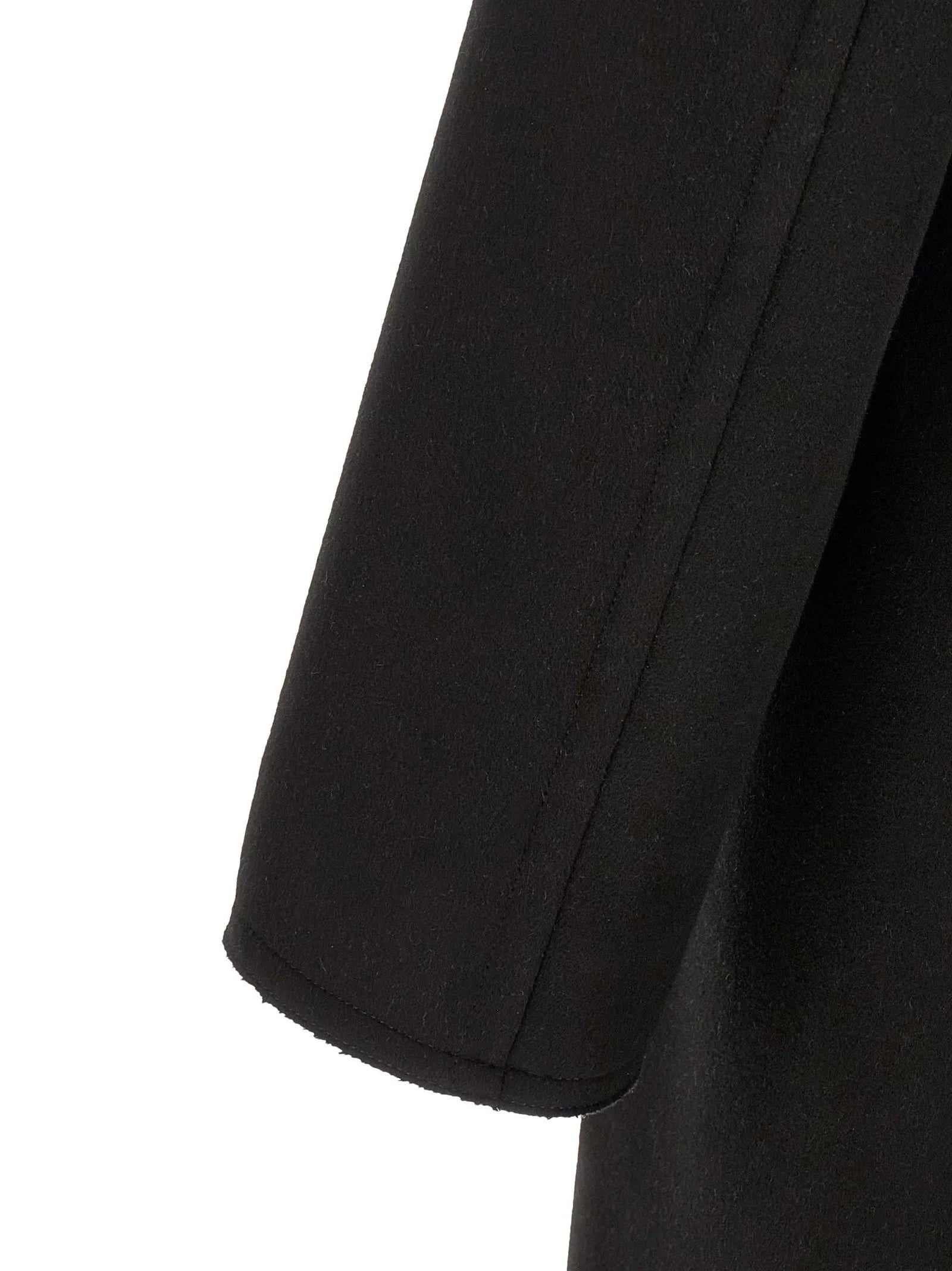 Tom Ford Black Virgin Wool Coat - IT50 | L