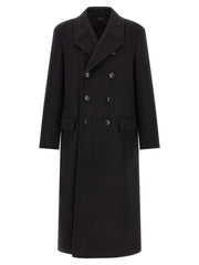 Tom Ford Black Virgin Wool Coat - IT50 | L