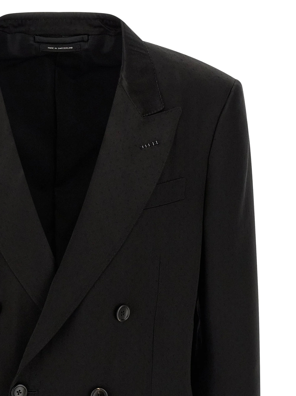 Tom Ford Black Viscose Blazer - XXL