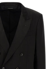 Tom Ford Black Viscose Blazer - XXL