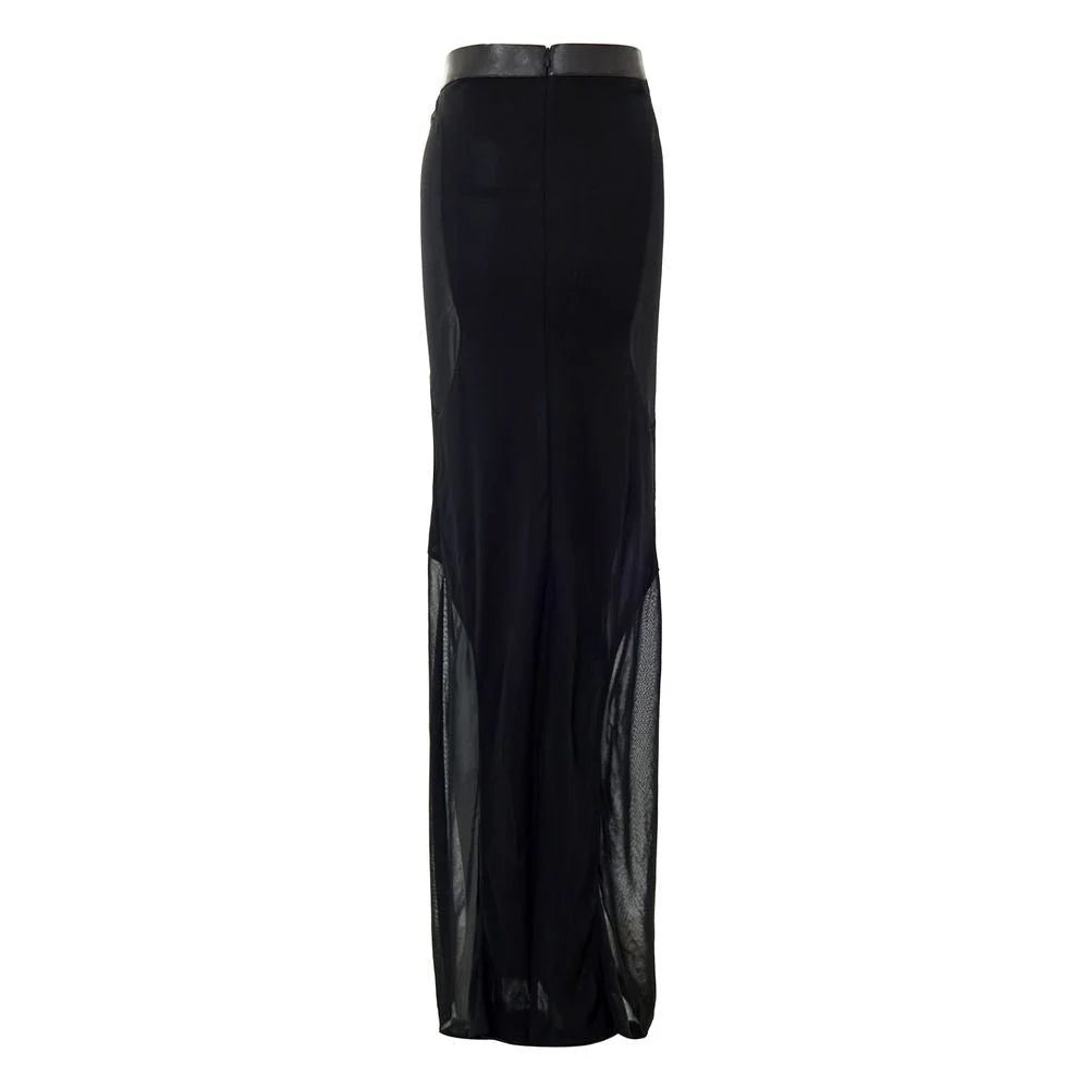 Tom Ford Black Viscose Skirt - IT38|XS