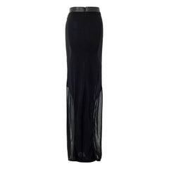 Tom Ford Black Viscose Skirt - IT38|XS