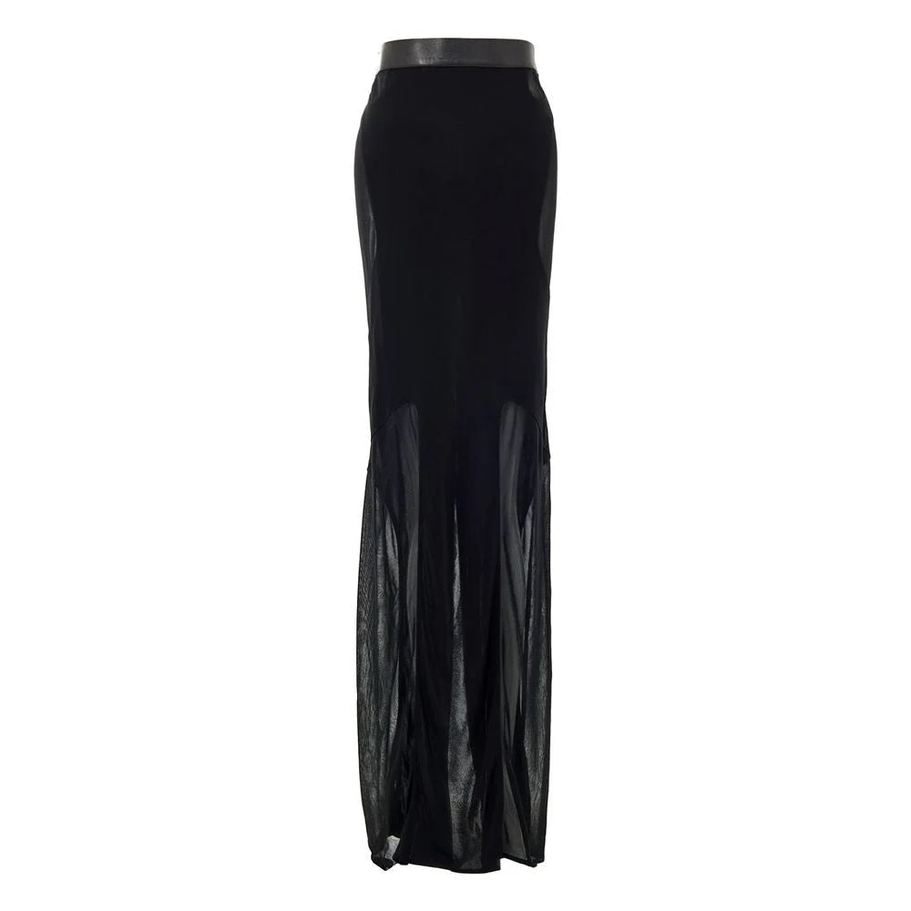 Tom Ford Black Viscose Skirt - IT38|XS