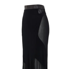 Tom Ford Black Viscose Skirt - IT38|XS