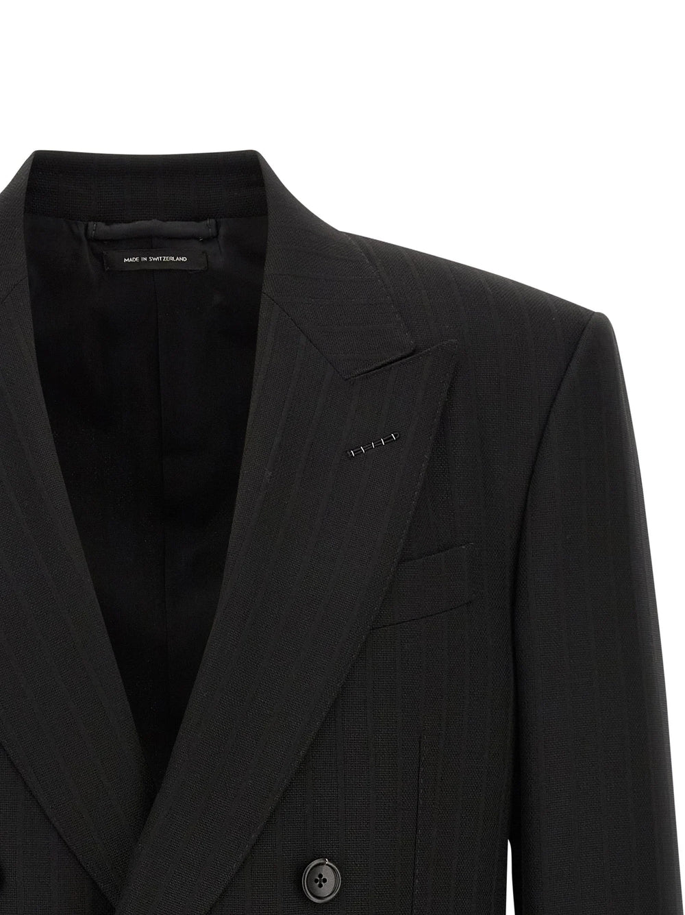 Tom Ford Black Wool Blazer - IT50 | L