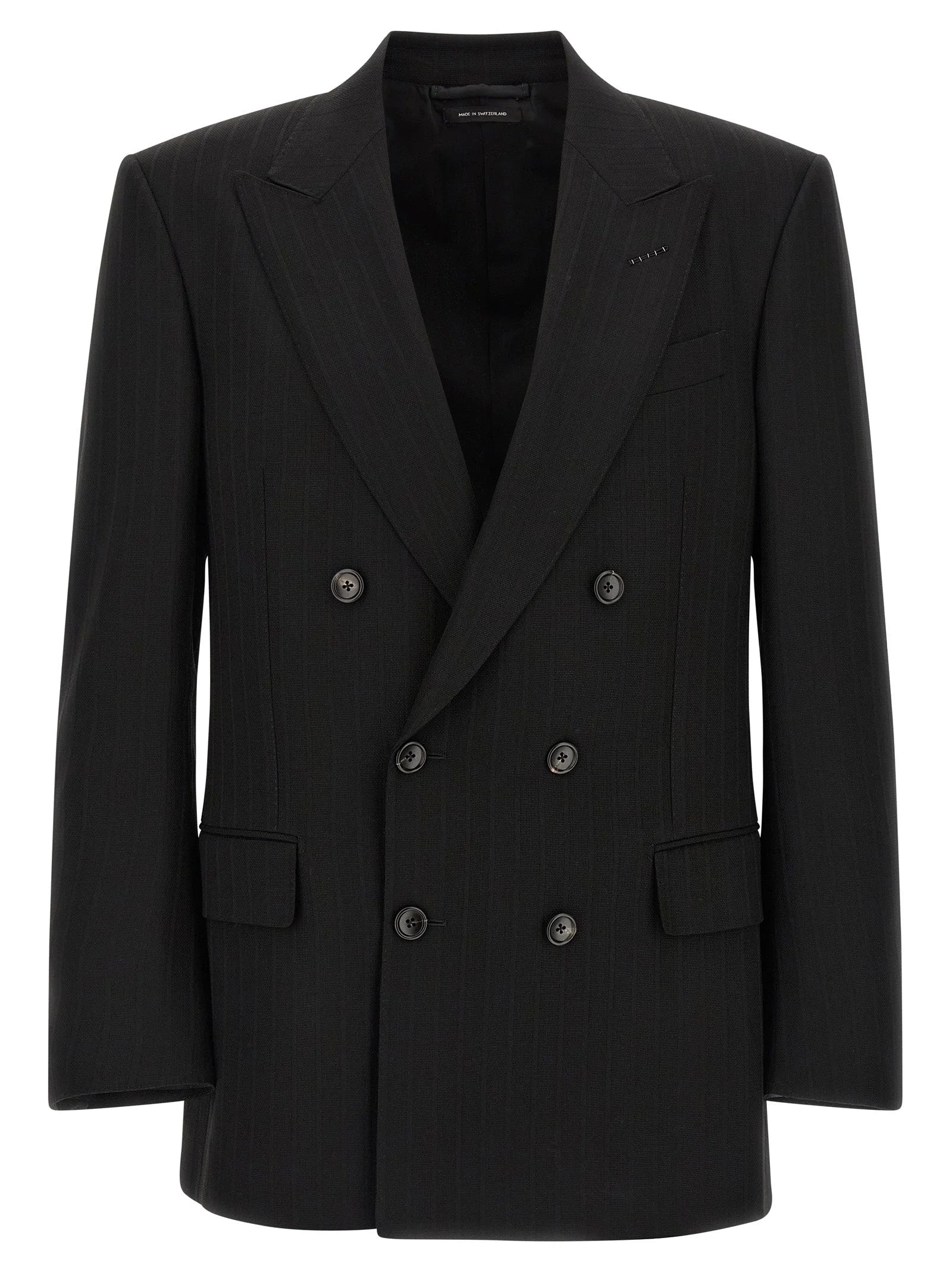 Tom Ford Black Wool Blazer - IT50 | L
