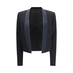 Tom Ford Black Wool Full-Length Jacket - IT38 | S