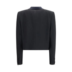 Tom Ford Black Wool Full-Length Jacket - IT38 | S