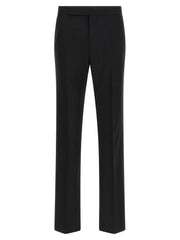 Tom Ford Black Wool Two-Piece Suit