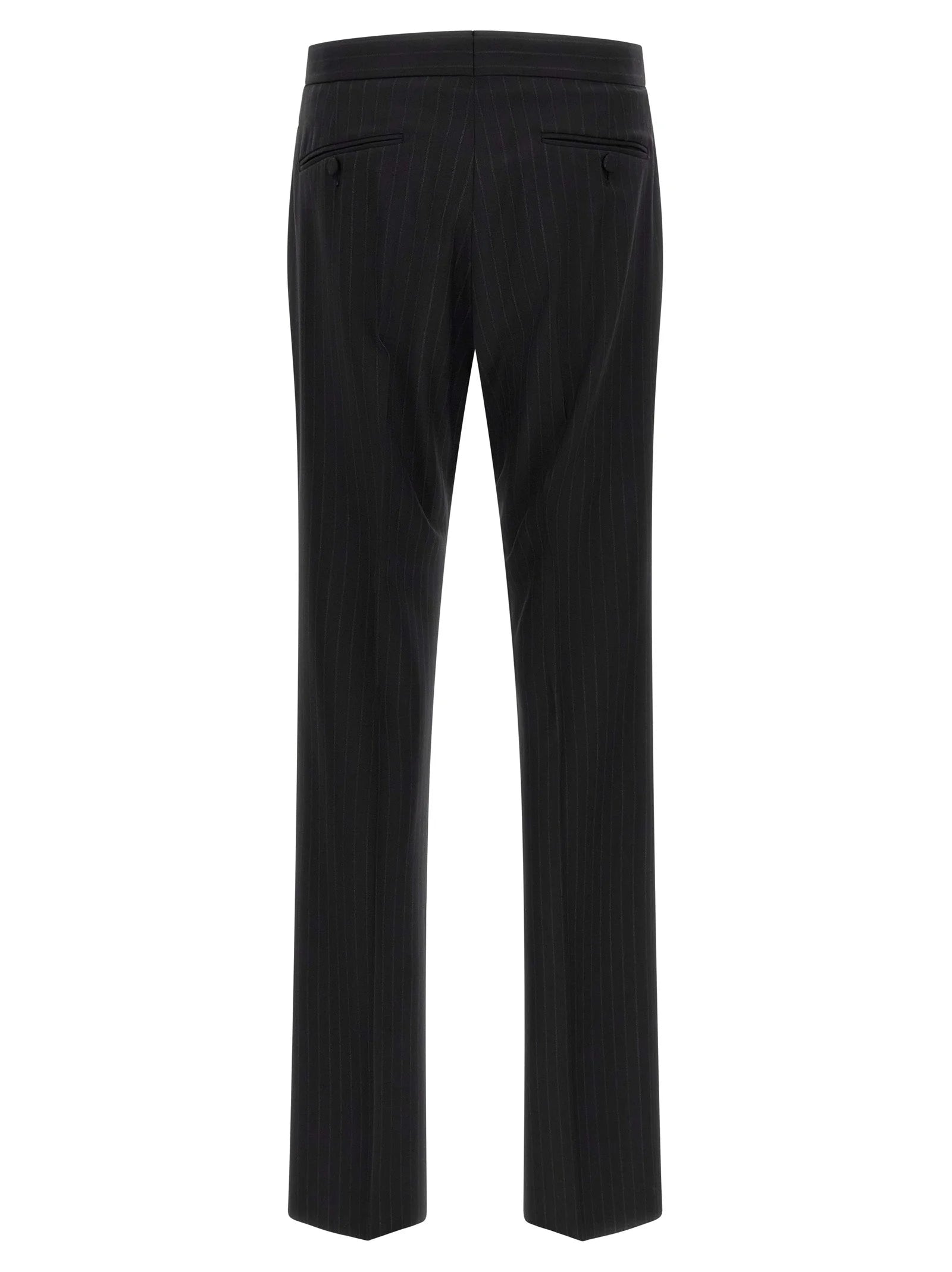 Tom Ford Black Wool Two-Piece Suit