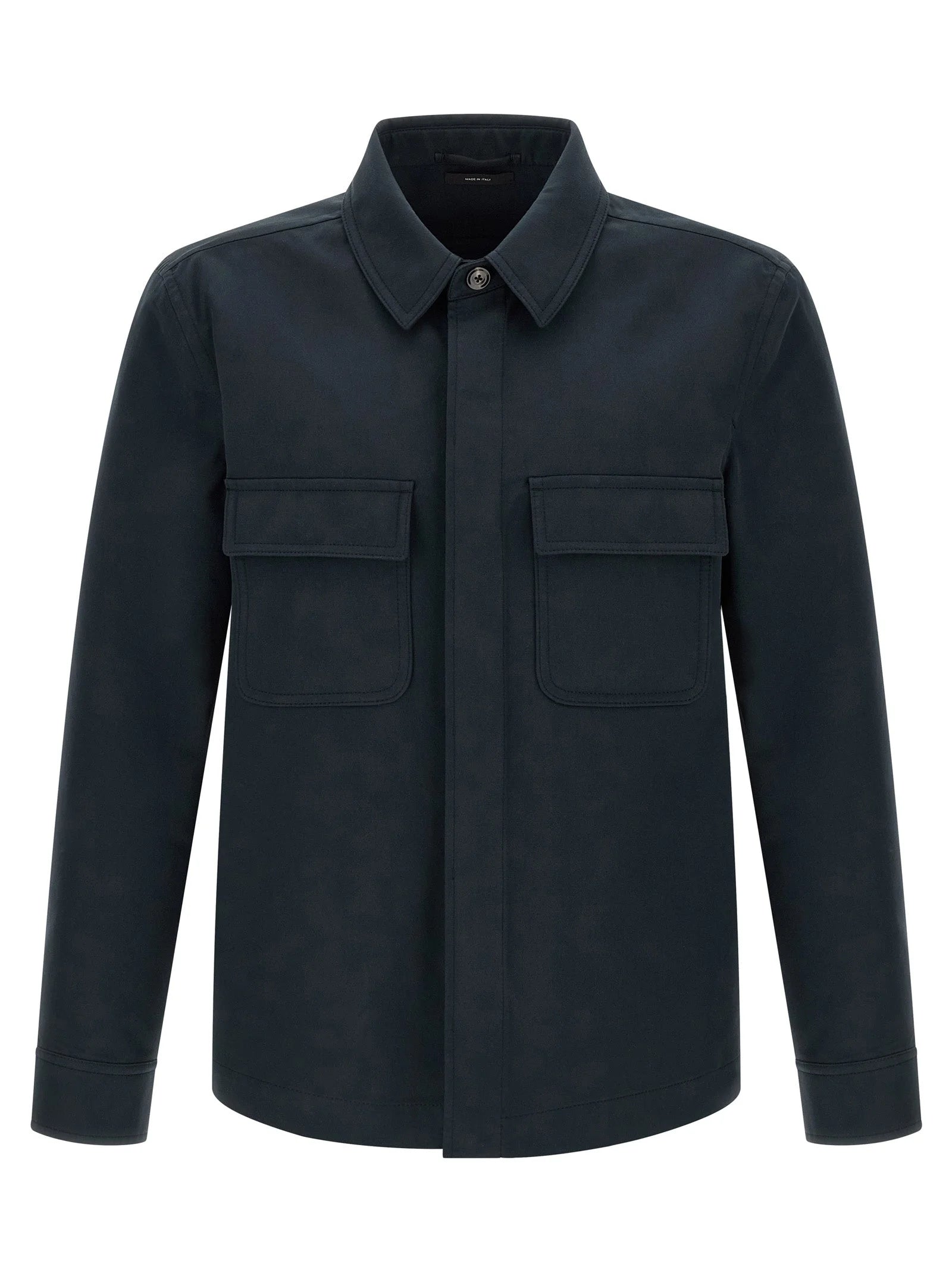 Tom Ford Blue Cotton Blouse