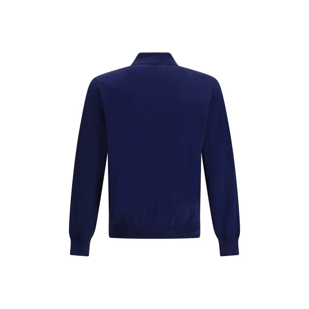 Tom Ford Blue Cotton Polo Shirt - IT50 | L