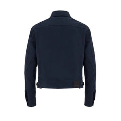 Tom Ford Blue Cotton Shell Jacket - IT50 | L