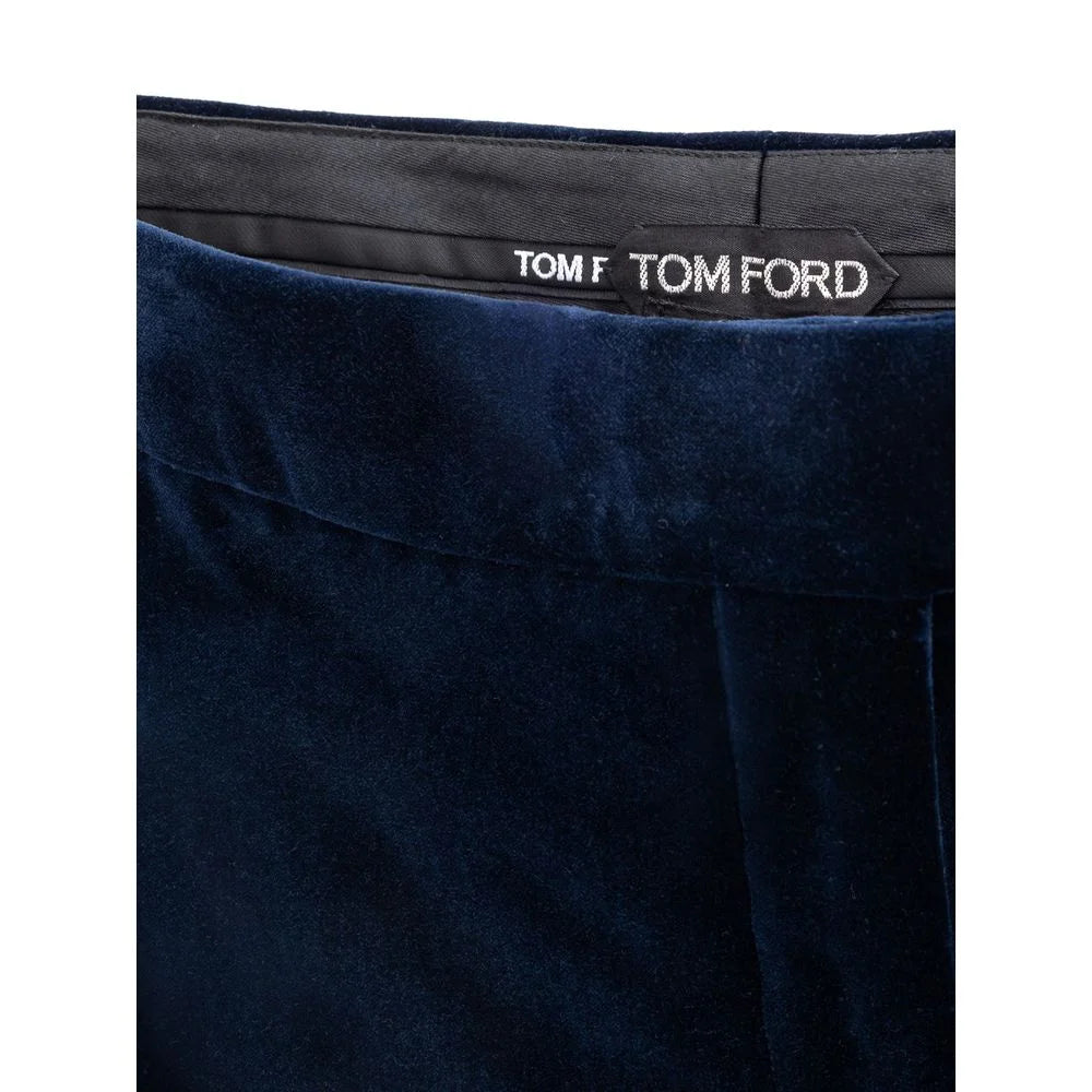 Tom Ford Blue Cotton Skirt - Skirts