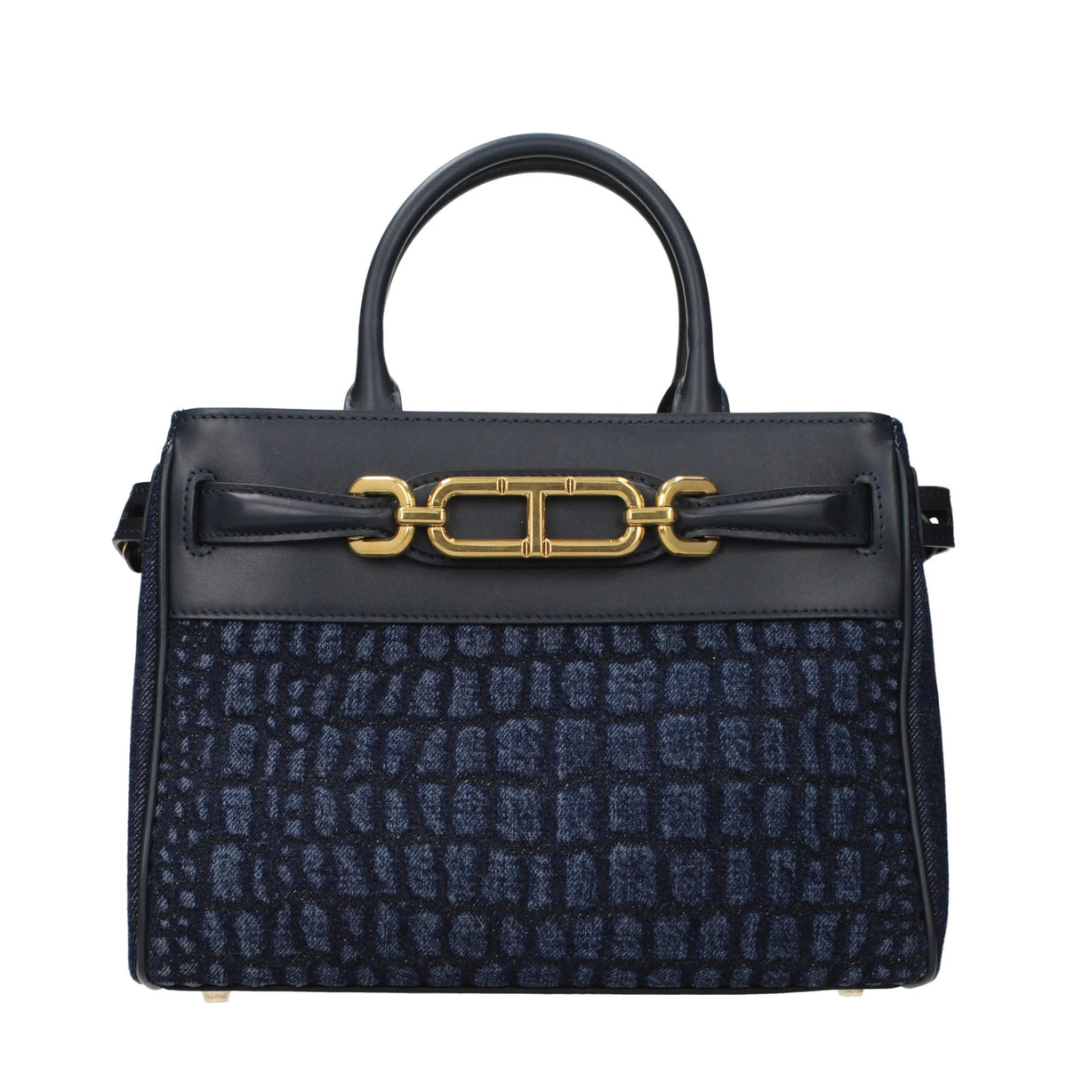 Tom Ford Blue Fabric Handbag