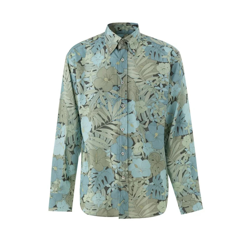 Tom Ford Blue Lyocell Shirt - IT39 | M - Shirts