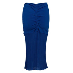 Tom Ford Blue Viscose Midi - S - Skirts