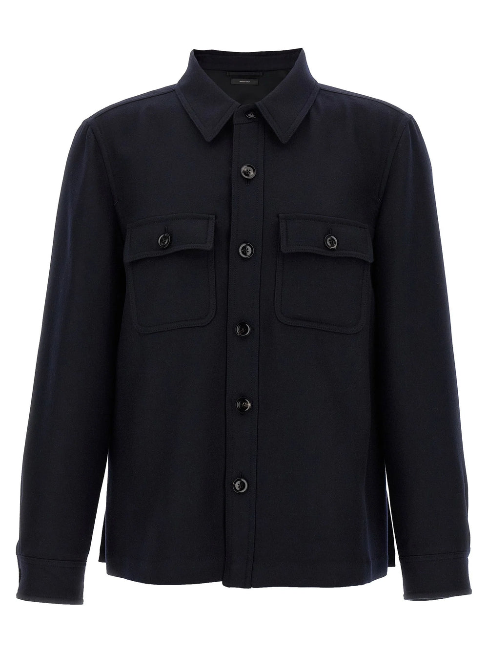 Tom Ford Blue Wool Blouse