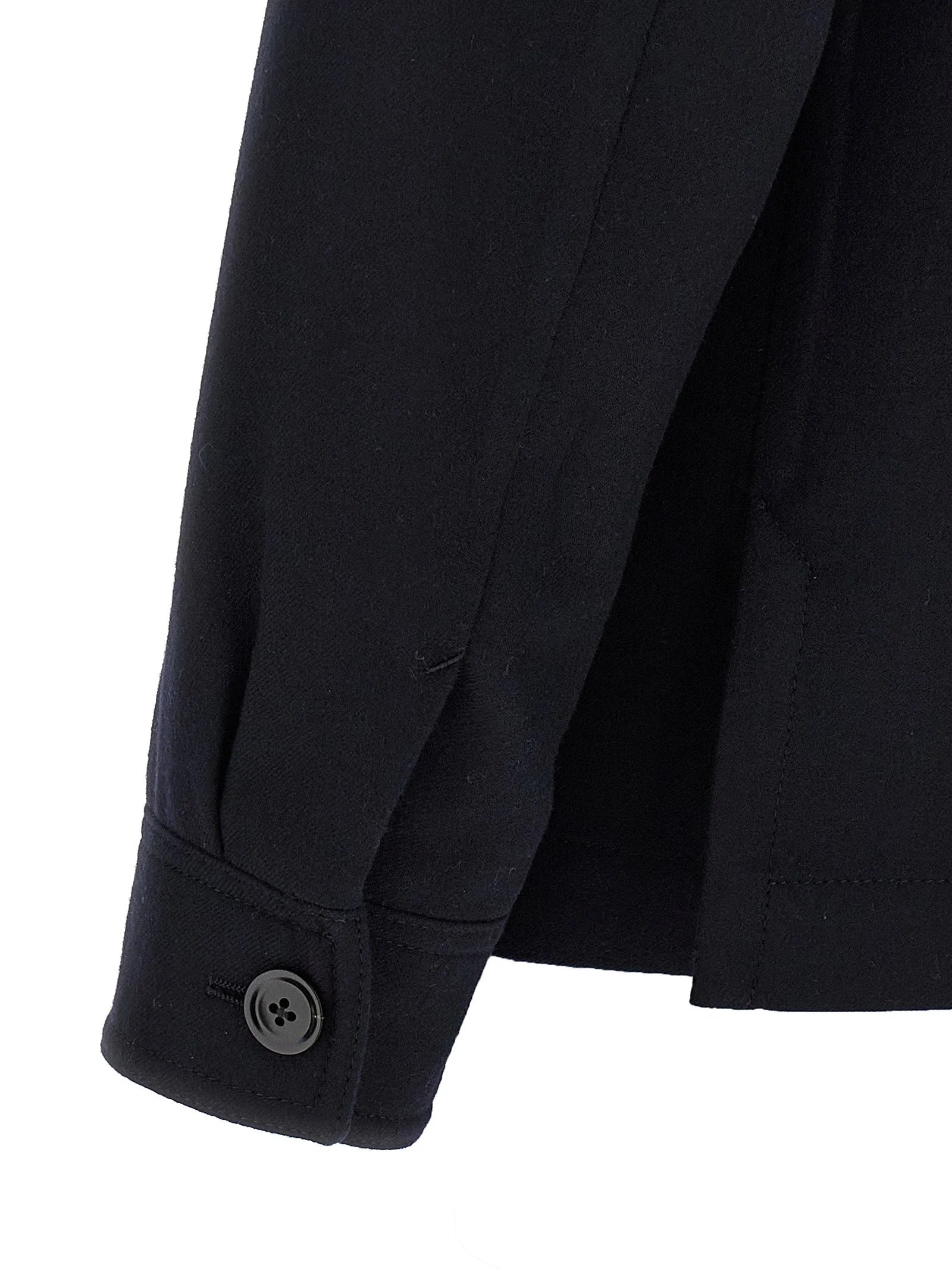 Tom Ford Blue Wool Blouse