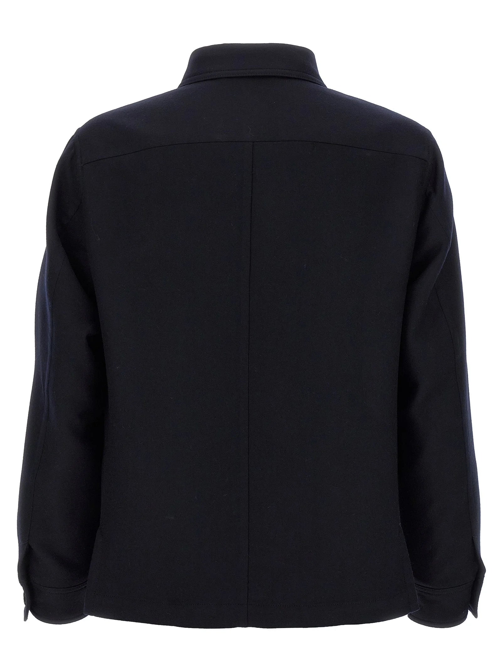 Tom Ford Blue Wool Blouse