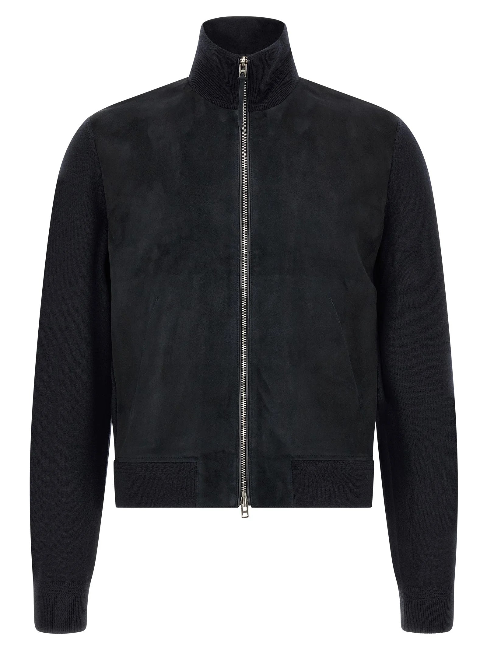 Tom Ford Blue Wool Cardigan