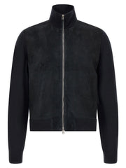 Tom Ford Blue Wool Cardigan